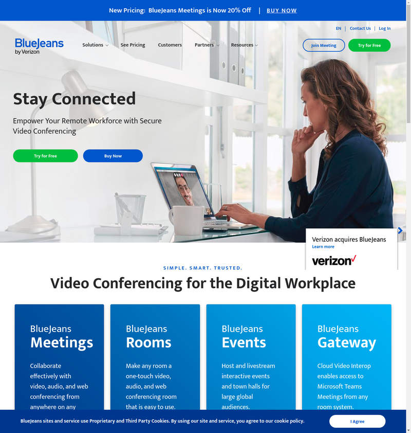 Bluejeans Videokonferenzen