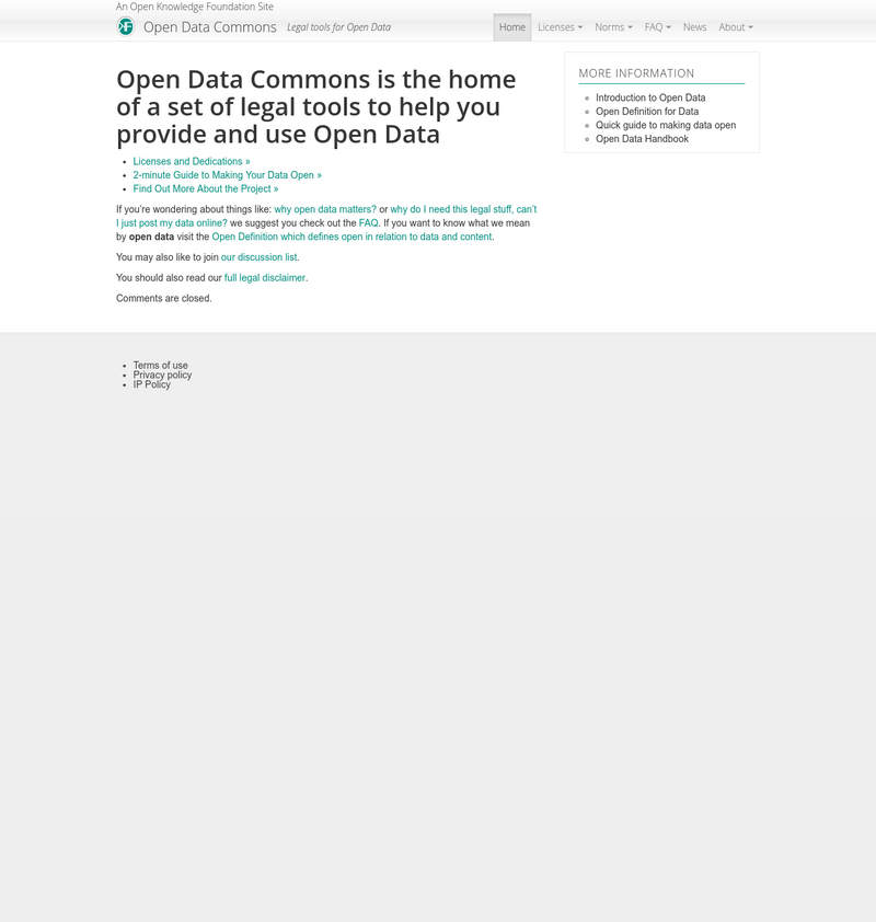 Open Data Commons